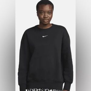 nike fleece sweatshirt/crewneck
